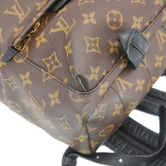 LOUIS VUITTON  Palm Springs PM Monogram Canvas Backpack Brown main image 13